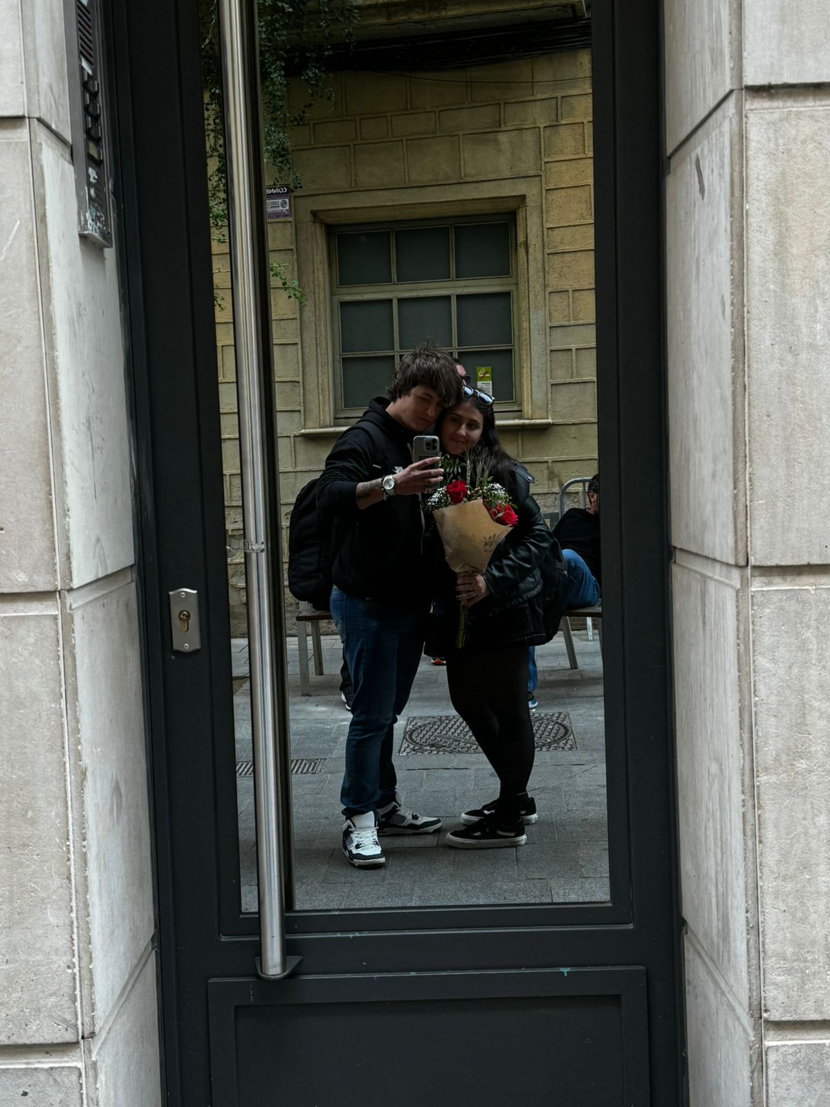 Passeio de mãos dadas